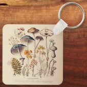  Paddestoel Naturalist Sleutelhanger (Achterkant)