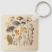  Paddestoel Naturalist Sleutelhanger (Achterkant)