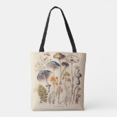Paddestoel Naturalist Tote Bag (Achterkant)