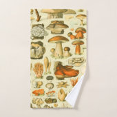 Paddestoel  paddestoel Antiek illustratie Bad Handdoek (Handdoek)