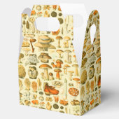 Paddestoel  paddestoel Antiek illustratie Bedankdoosjes (Geopend)