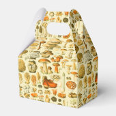 Paddestoel  paddestoel Antiek illustratie Bedankdoosjes (Voorkant Zijde)