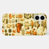 Paddestoel  paddestoel Antiek illustratie Case-Mate iPhone Case (Achterkant (horizontaal))