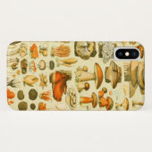 Paddestoel  paddestoel Antiek illustratie Case-Mate iPhone Case (Achterkant (horizontaal))