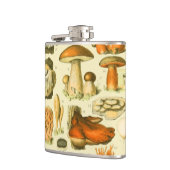 Paddestoel  paddestoel Antiek illustratie Heupfles (Links)