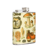 Paddestoel  paddestoel Antiek illustratie Heupfles (Rechts)