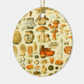 Paddestoel  paddestoel Antiek illustratie Keramisch Ornament (Links)