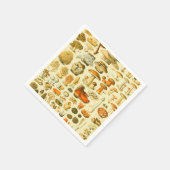 Paddestoel paddestoel Antiek illustratie Servet (Hoek)