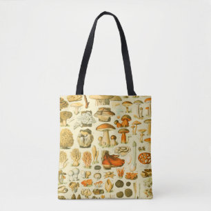 Paddestoel  paddestoel Antiek illustratie Tote Bag