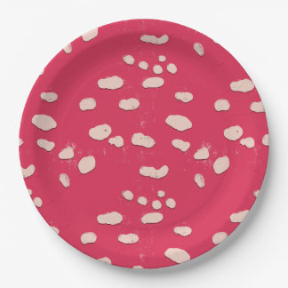 Paddestoel Paddestoel Textuur Party Bord