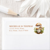 Paddestoel retouradres labels (Insitu)