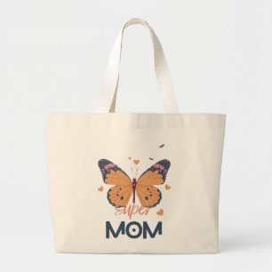 Paddestoel Super MOM Grote Tote Bag