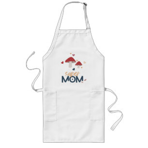 Paddestoel Super MOM Lang Schort