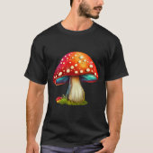 Paddestoel T-shirt Magic Mushroom T-shirt (Voorkant)