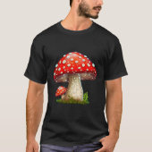 Paddestoel T-shirt Magic Mushroom T-shirt (Voorkant)