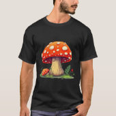Paddestoel T-shirt Magic Mushroom T-shirt (Voorkant)