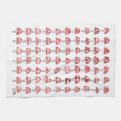 Paddestoel thee handdoek een (Horizontaal)