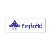 Paddestoel Vampier Fangtastic Zelfinking Stamp Zelfinktende Stempel (Design)
