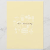 Paddestoel veelkleurige kleuren (Achterkant)