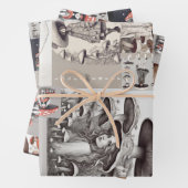 Paddestoel Vogue Lady Inpakpapier Vel (In situ)