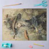 Paddestoel Whimsical Fairy Spring Forest No1 Tissuepapier (Craft)