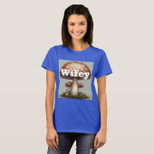 Paddestoel Wifey T-shirt (Voorkant volledig)