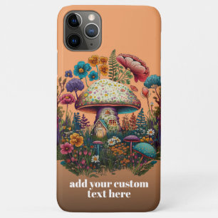 Paddestoel Wildflower Paddestoel Cottagecore Custo Case-Mate iPhone Case