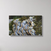 Paddestoelboom foto verpakt canvas (Voorkant)