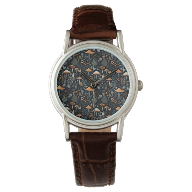 Paddestoelbos Horloge (Voorkant)