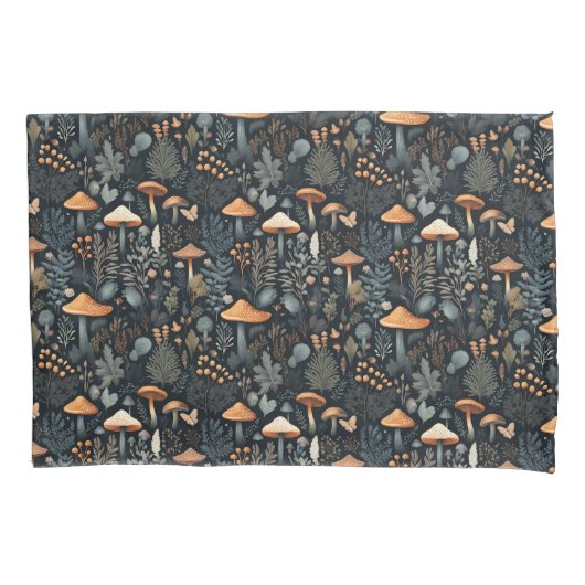 Paddestoelbos Kussensloop (Voorkant)