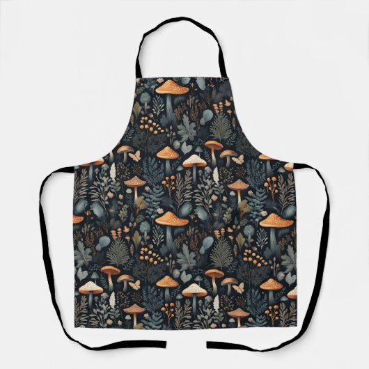 Paddestoelbos Schort (Voorkant)