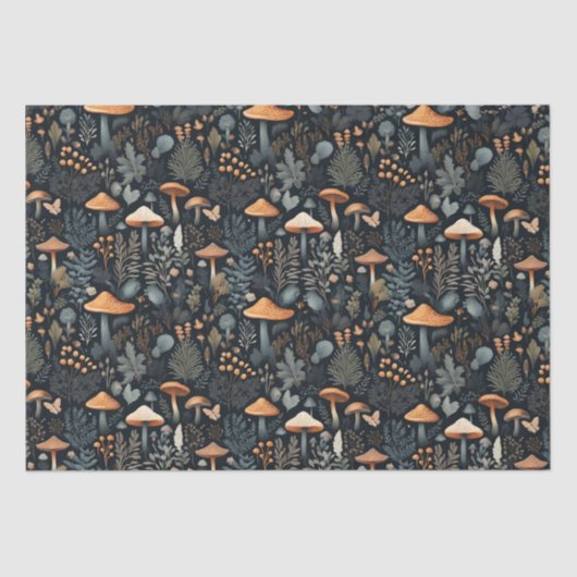 Paddestoelbos Tissuepapier (Voorkant)