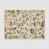 paddestoeldecoupage-tissuepapier tissuepapier (Voorkant)