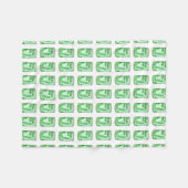 paddestoelen fleece deken (Voorkant (Horizontaal))