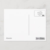 Paddestoelen in Maanlicht Briefkaart (Achterkant)