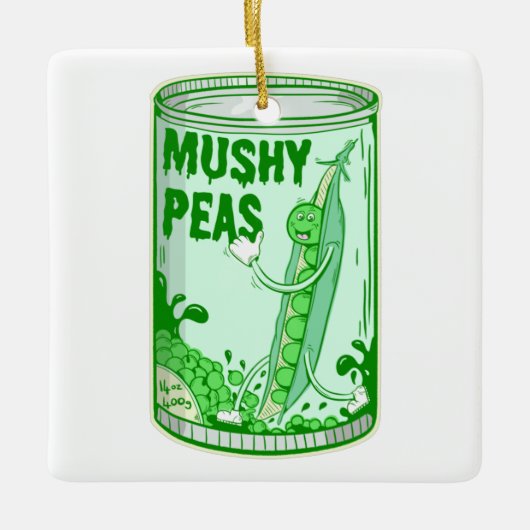 paddestoelen keramisch ornament (Voorkant)