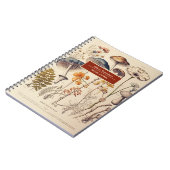  Paddestoelen Natuur Naam en onderwerp Notitieboek (Linkerzijde)