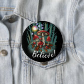 Paddestoelpaddenstoelen~ knoppen ronde button 4,0 cm (In situ)