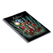 Paddestoelpaddenstoelen~ notitieboek (Rechterzijde)