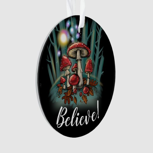 Paddestoelpaddenstoelen~ Ornament (voorkant)