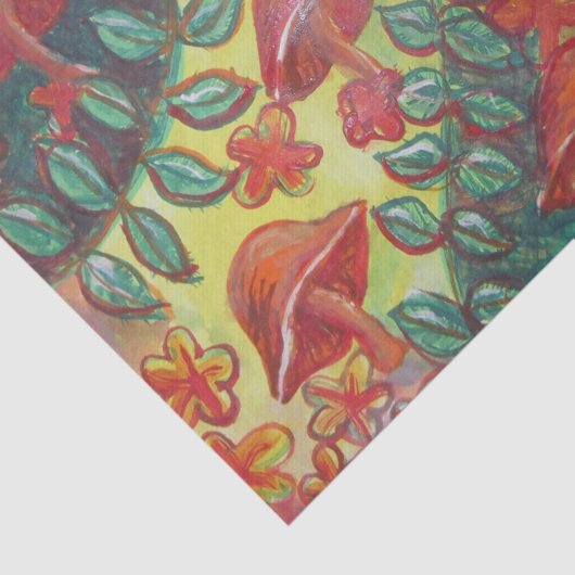 paddestoelpapier tissuepapier (Detail)