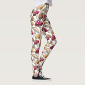 Paddestoelpatroon leggings (Rechts)