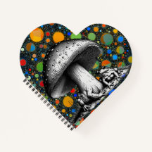 Paddestoelspiraal Notitieboek