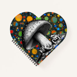 Paddestoelspiraal Notitieboek