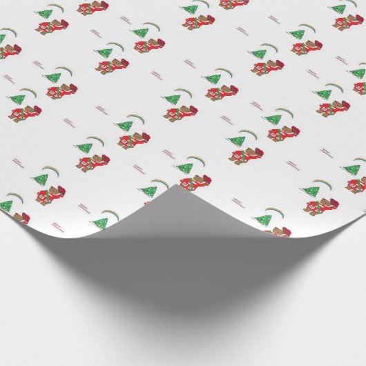 Paddington 2022 ontwerp cadeaupapier (Hoek)