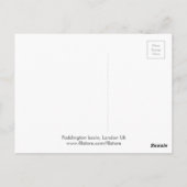 Paddington Basin, Londen, Briefkaart Verenigd Koni (Achterkant)