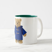 Paddington Bear Mug Tweekleurige Koffiemok (Voorkant rechts)