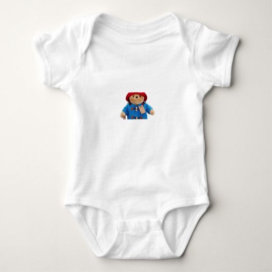 Paddington Beer voor pasgeboren baby's Romper (Voorkant)