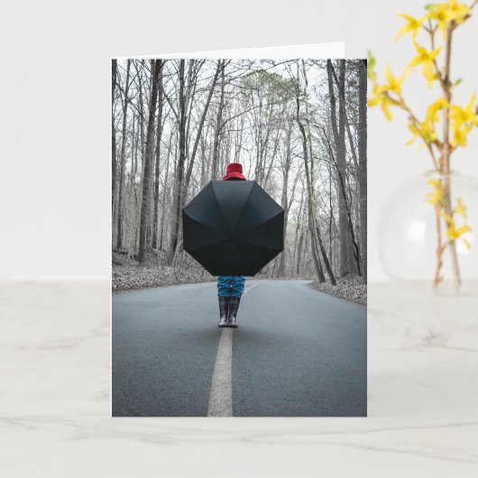 Paddington - Blank gevouwen Kaart (Gele Bloem)