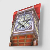 Paddington Railway Station Clock Vierkante Klok (Hoek)